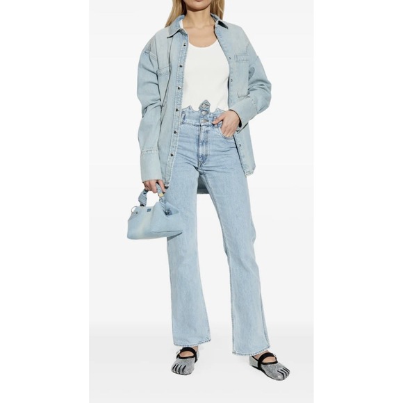 COPERNI X Disney $600 NWT Jeans With Logo Plate Back Pocket Medium